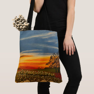 Spring Flowers at Sunset, by Gary Poling  Tote Bag