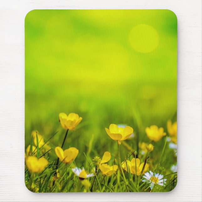 Spring Flowers Background-31653 Mouse Pad (Front)