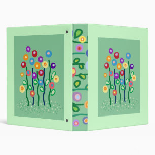Spring flowers Binder