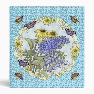 Spring Flowers binder