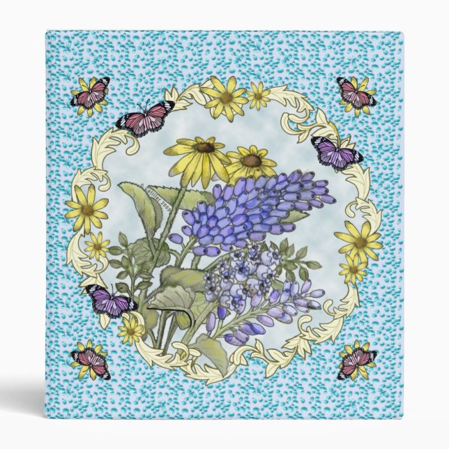 Spring Flowers  binder (Front)