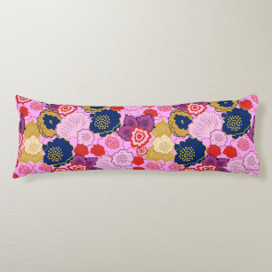 Spring Flowers Body Pillow