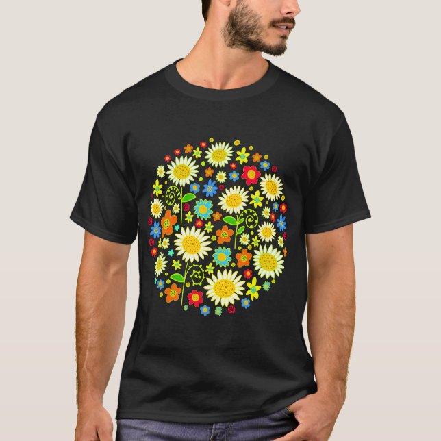Spring Flowers - Customized T-Shirt (Front)