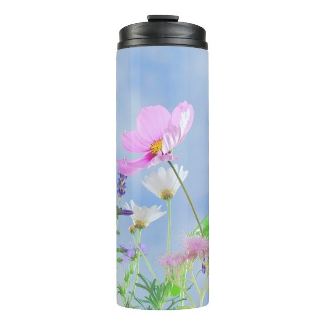 Spring Flowers Design-24681 Thermal Tumbler (Front)