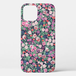 Spring flowers design. Seamless floral pattern. Pl iPhone 12 Case