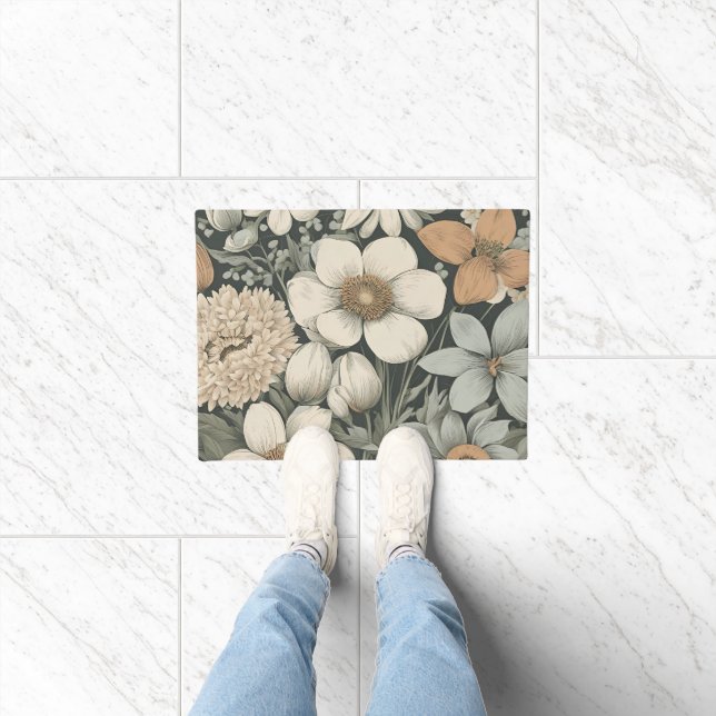 Spring Flowers Doormat (Indoor)