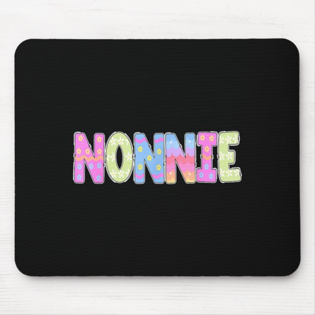Spring Flowers Easter Grandma Nonnie Mouse Pad (Front)