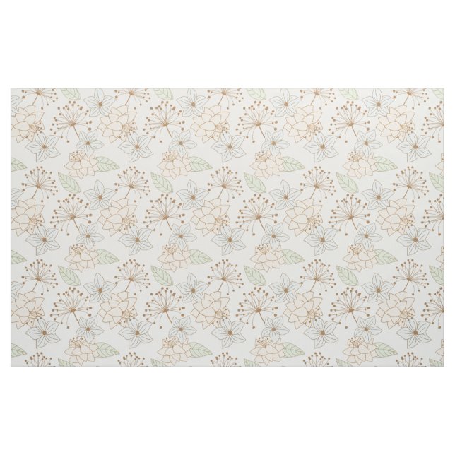 spring flowers fabric (Fat Quarter)