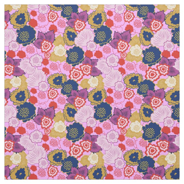 Spring Flowers Fabric (Swatch)
