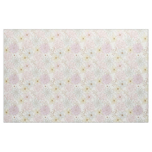 spring flowers fabric