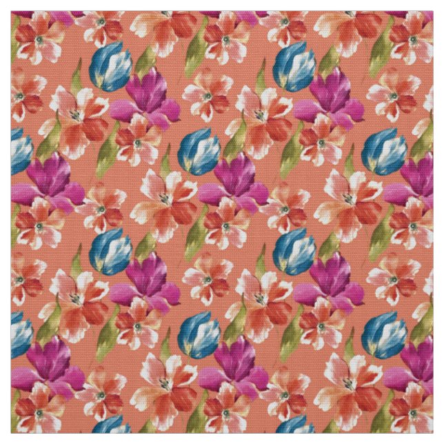 Spring Flowers Fabric (Swatch)