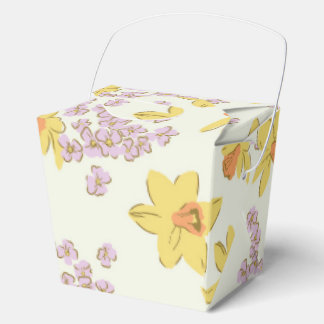 spring flowers favor box