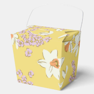 spring flowers favor box