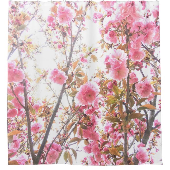 Spring Flowers Floral Pink Cherry Blossom Art Cute (Front)