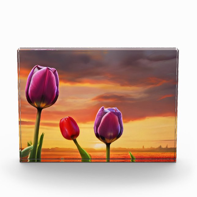 Spring flowers for Valentines day Photo Block (Front)