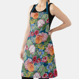Spring Flowers Garden  Apron