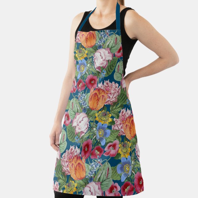 Spring Flowers Garden  Apron (Insitu)