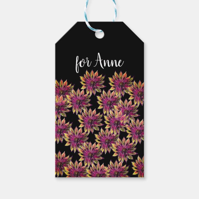 Spring Flowers Gift Tags (Front)