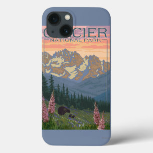Spring Flowers - Glacier National Park, MT iPhone 13 Case