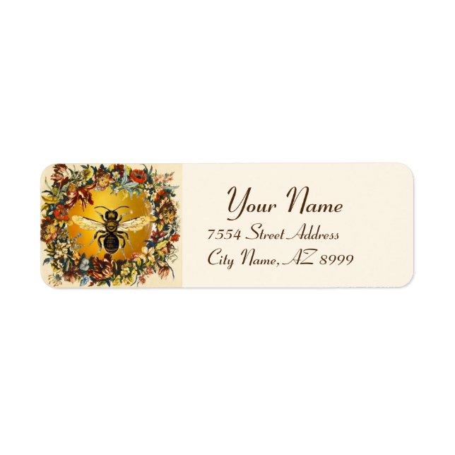 SPRING FLOWERS HONEY BEE ,BEEKEEPER (Front)