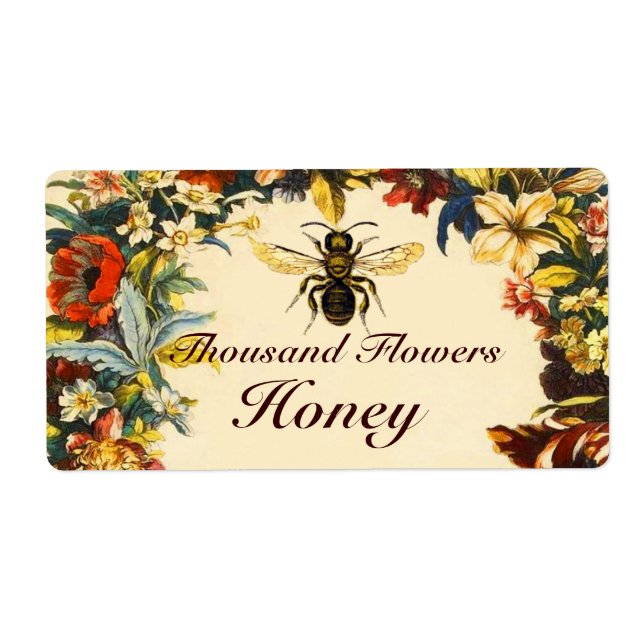 SPRING FLOWERS HONEY BEE ,BEEKEEPER (Front)