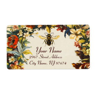 SPRING FLOWERS HONEY BEE ,BEEKEEPER