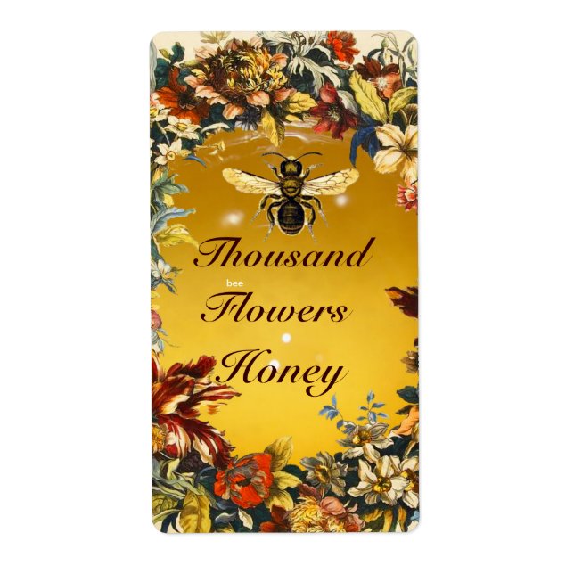 SPRING FLOWERS HONEY BEE ,BEEKEEPER (Front)