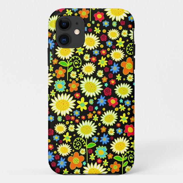Spring Flowers iPhone Case (Back)
