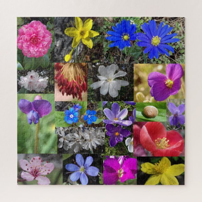spring flowers jigsaw puzzle (Vertical)