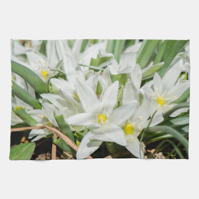 Spring flowers kitchen towel (Horizontal)