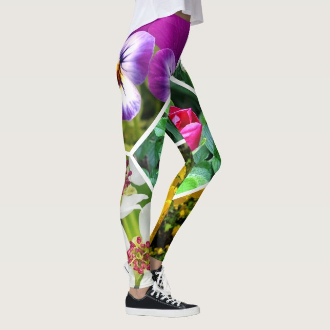 Spring Flowers Leggings (Right)
