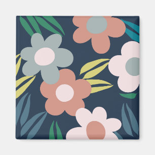 Spring flowers magnet