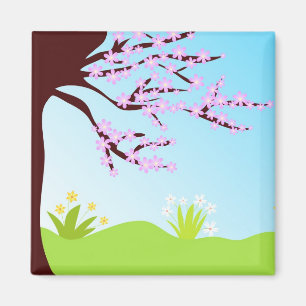 Spring flowers - Magnet