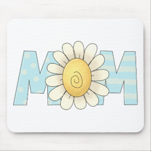 Spring Flowers Mom Mouse Pad