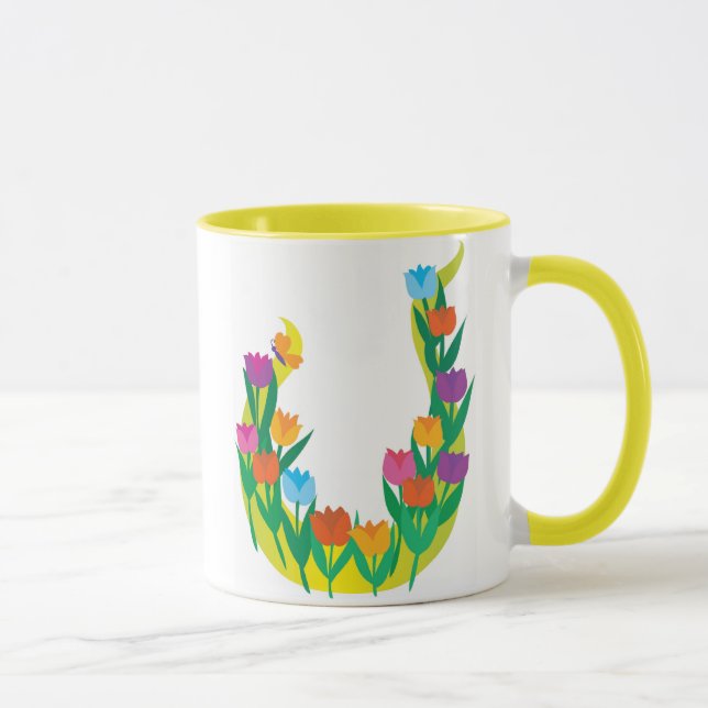 Spring Flowers Mug (Right)
