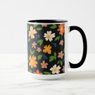 Spring flowers mug