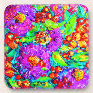 Spring Flowers Painting. Buy Now Coaster