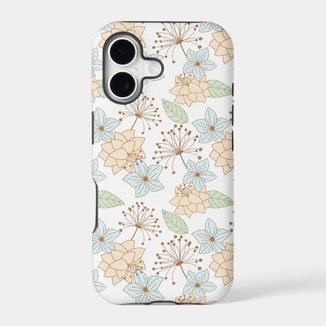 spring flowers phone case (Back)