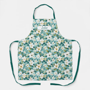 Spring Flowers popping up ! - Customized Apron