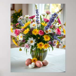 Spring Flowers Poster