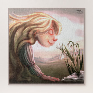 Spring flowers puzzle