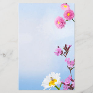 Spring flowers Scrapbook paper