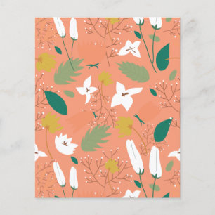 Spring Flowers Scrapbook Paper