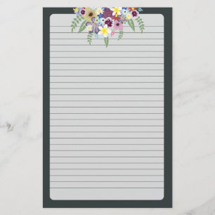 Spring Flowers, Stationery