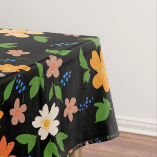 Spring flowers tablecloth