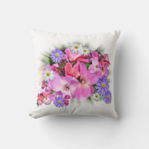 Spring Flowers ~ Throw Pillow