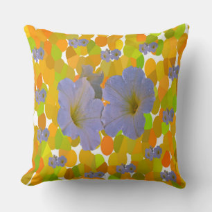 Spring Flowers Throw Pillows