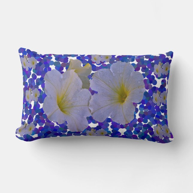 Spring Flowers Throw Pillows (Front)