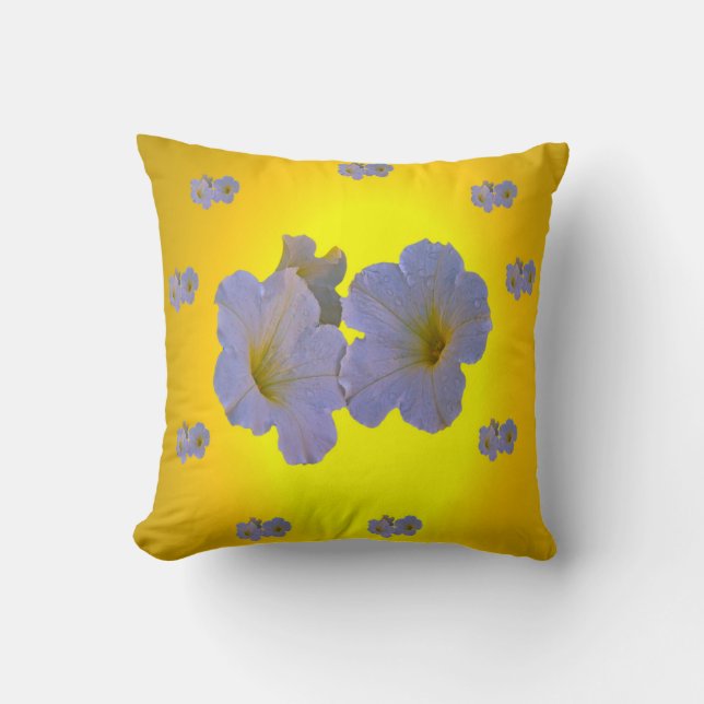 Spring Flowers Throw Pillows. Pillow (Front)