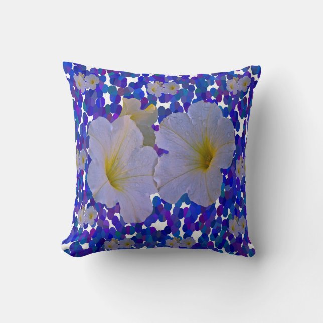 Spring Flowers Throw Pillows. Pillow (Front)